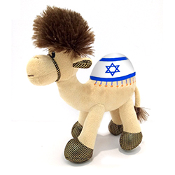 Camel Plush with Israeli Flag Toys