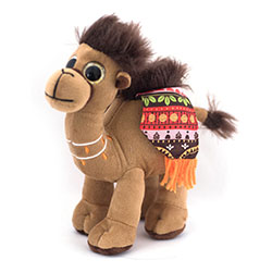 Camel Plush with Etnic Carpet Toys