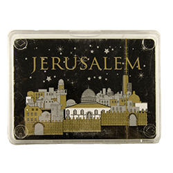 A Jerusalem Gold Game Playing Cards