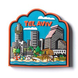 Tel Aviv 3D Magnet 