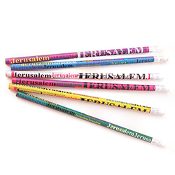 JERUSALEM Writing Pencils Set of 6