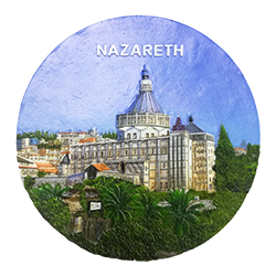 Wall Hanging Plate Church of the Annunciation Nazareth
