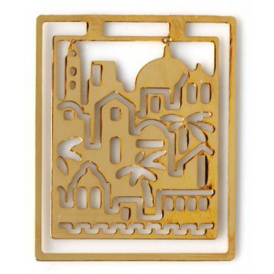 Golden Jerusalem Bookmark