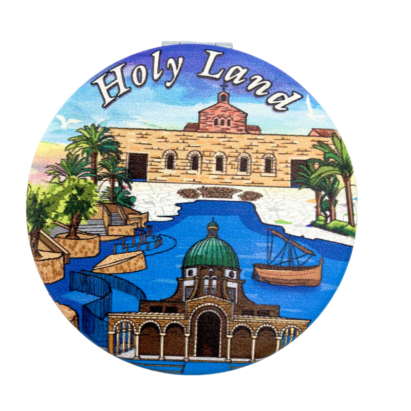 Compact mirror- Holy Land