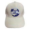 Round Israel flag cap in different colors