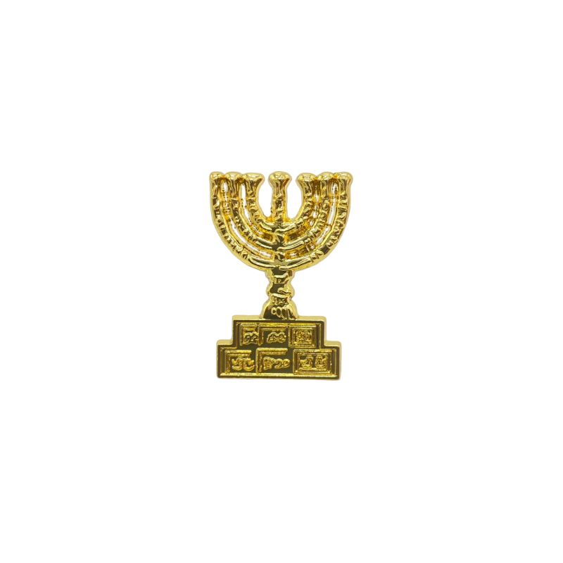 Menorah pin