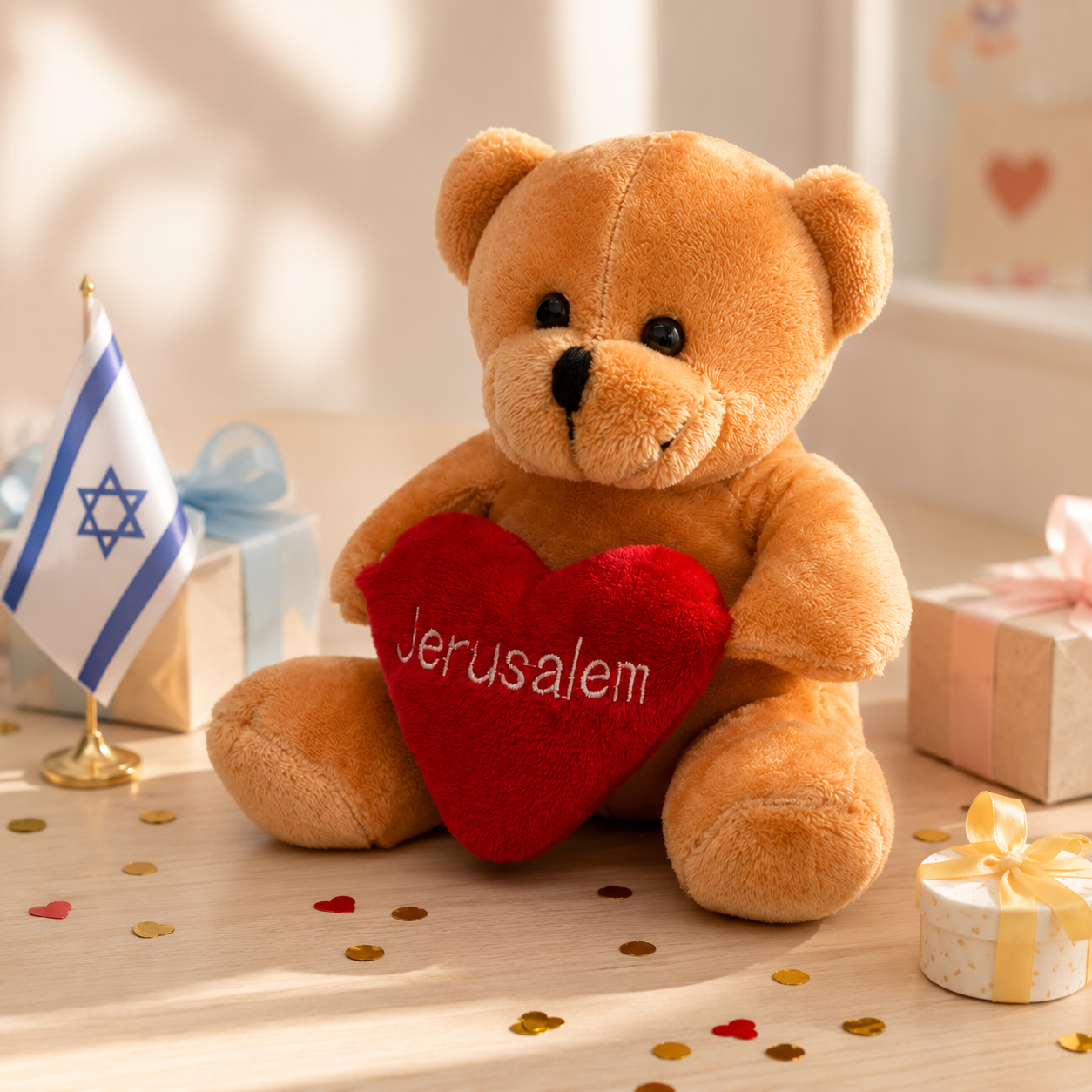 Jerusalem Teddy Bear Plush Toy - Image 2