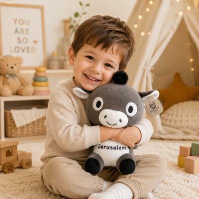 Jerusalem Donkey Soft & Cuddly Toy